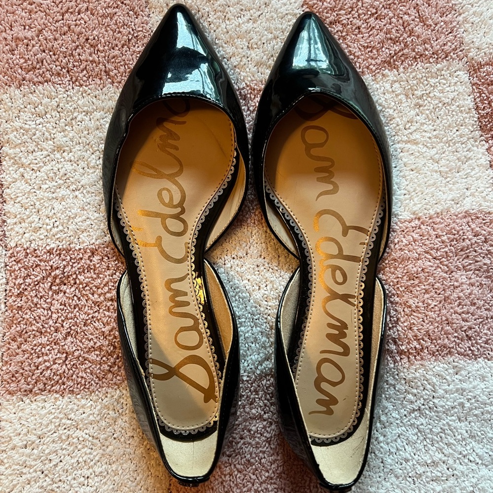 Sam Edelman patent leather flats